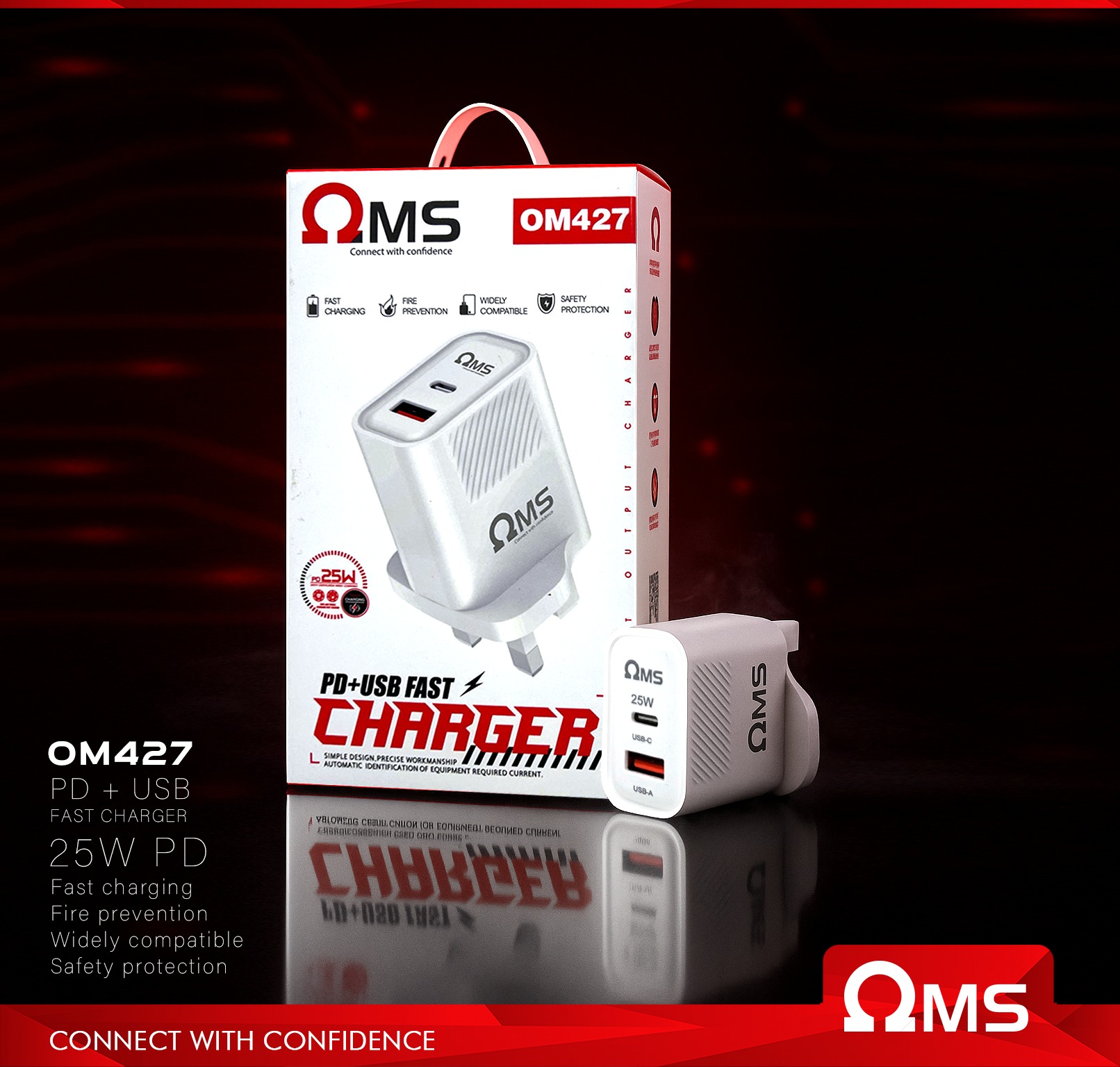 OMS OM 427 PD Fast Charger