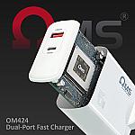 OM424 DUAL PORT SUPER FAST CHARGER 20W 25W - Image 6