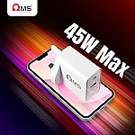 OM423 DUAL PORT SUPER FAST CHARGER 20W 25W - Image 2